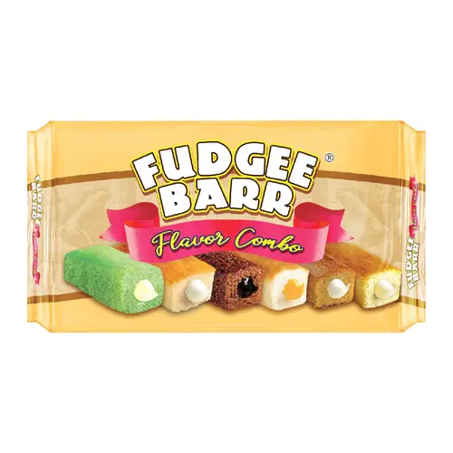 Fudgee Barr - Assorted Flavor Combo 40gx10PCS