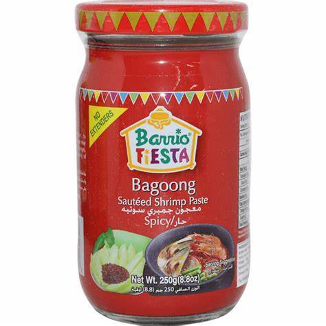 BARRIO FIESTA SAUTEED SHRIMP PASTE SPICY 250G