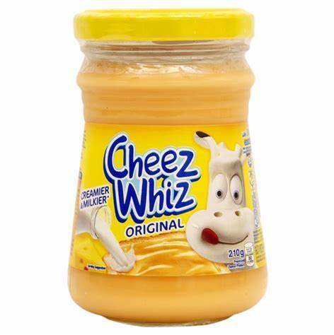 Kraft Cheese Whiz Pimiento Regular 220g