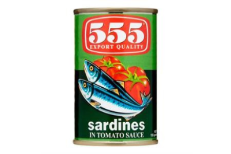 555 Sardines Regular 155g